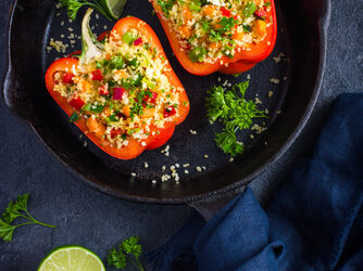 Fyldte peberfrugter – få grøntsager ind i hverdagskøkkenet